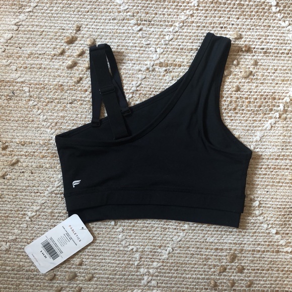 Fabletics Winn Low Impact One Shoulder Sports Bra - Picture 6 of 8